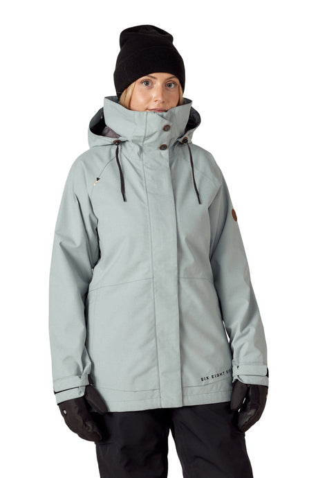 686 Women's Smarty 3-In-1 Spellbound Snow Jacket Dusty Marine Dobby 2026 Women's Snow Jackets 686 