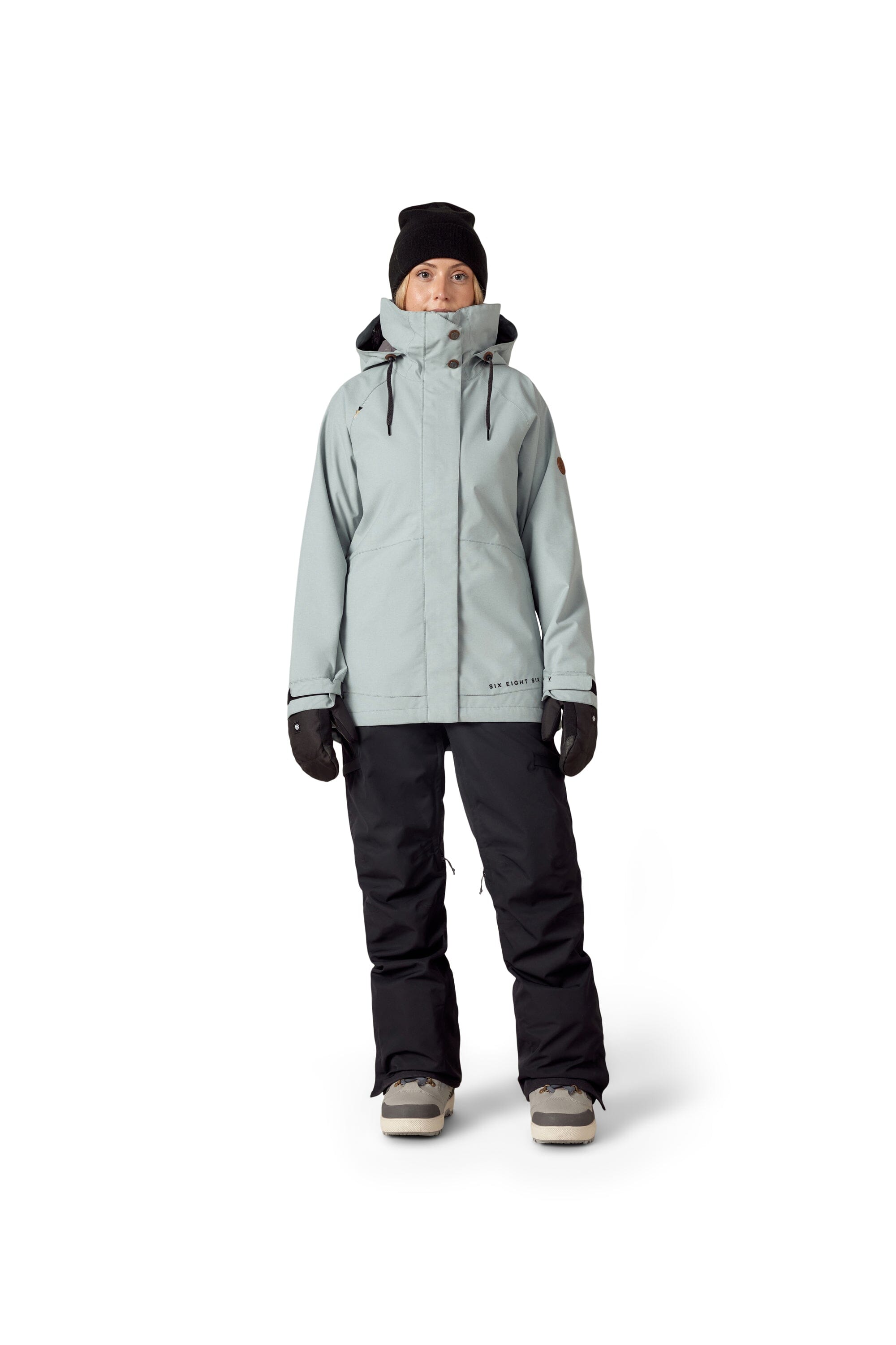 686 Women's Smarty 3-In-1 Spellbound Snow Jacket Dusty Marine Dobby 2026 Women's Snow Jackets 686 