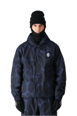 686 Dojo Snowboard Jacket Blue Airbrush 2025 Men's Snow Jackets 686 