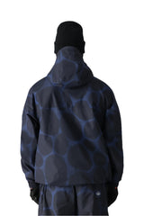 686 Dojo Snowboard Jacket Blue Airbrush 2025 Men's Snow Jackets 686 