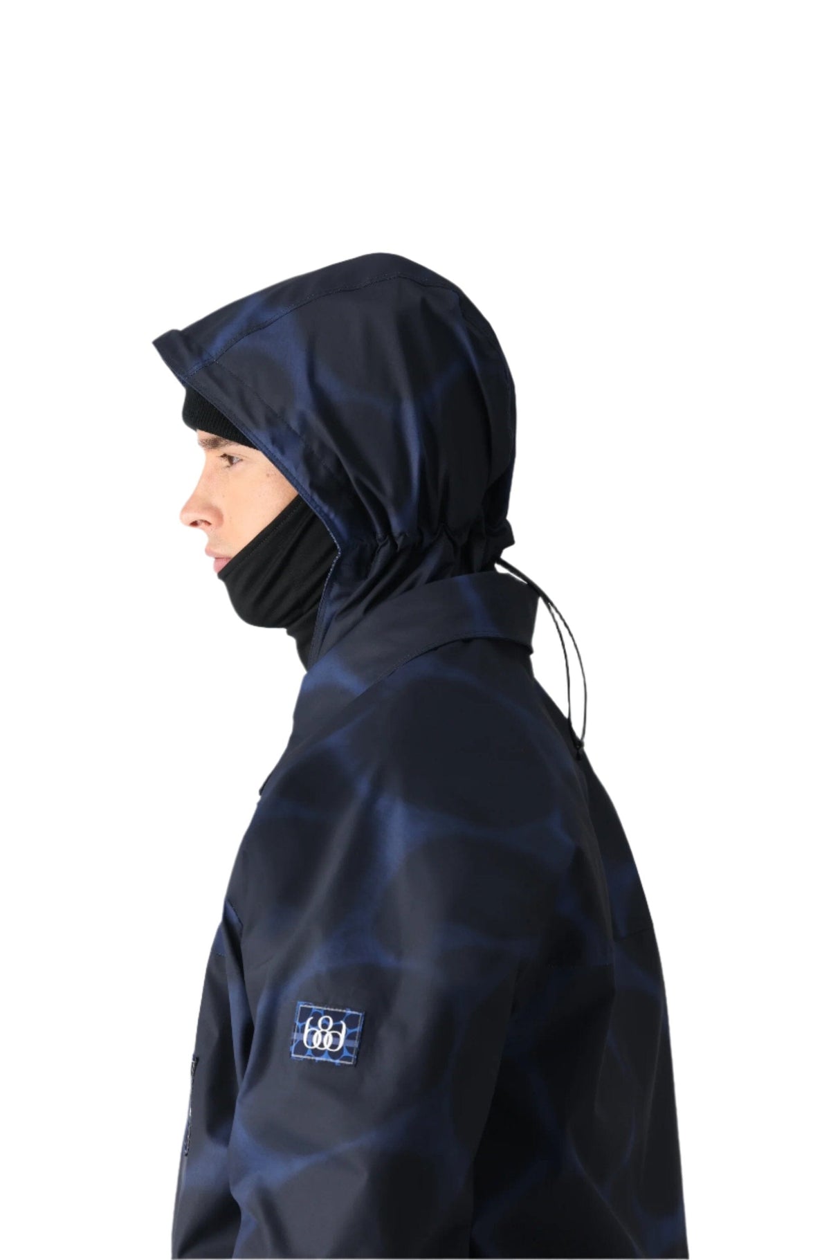 686 Dojo Snowboard Jacket Blue Airbrush 2025 Men's Snow Jackets 686 