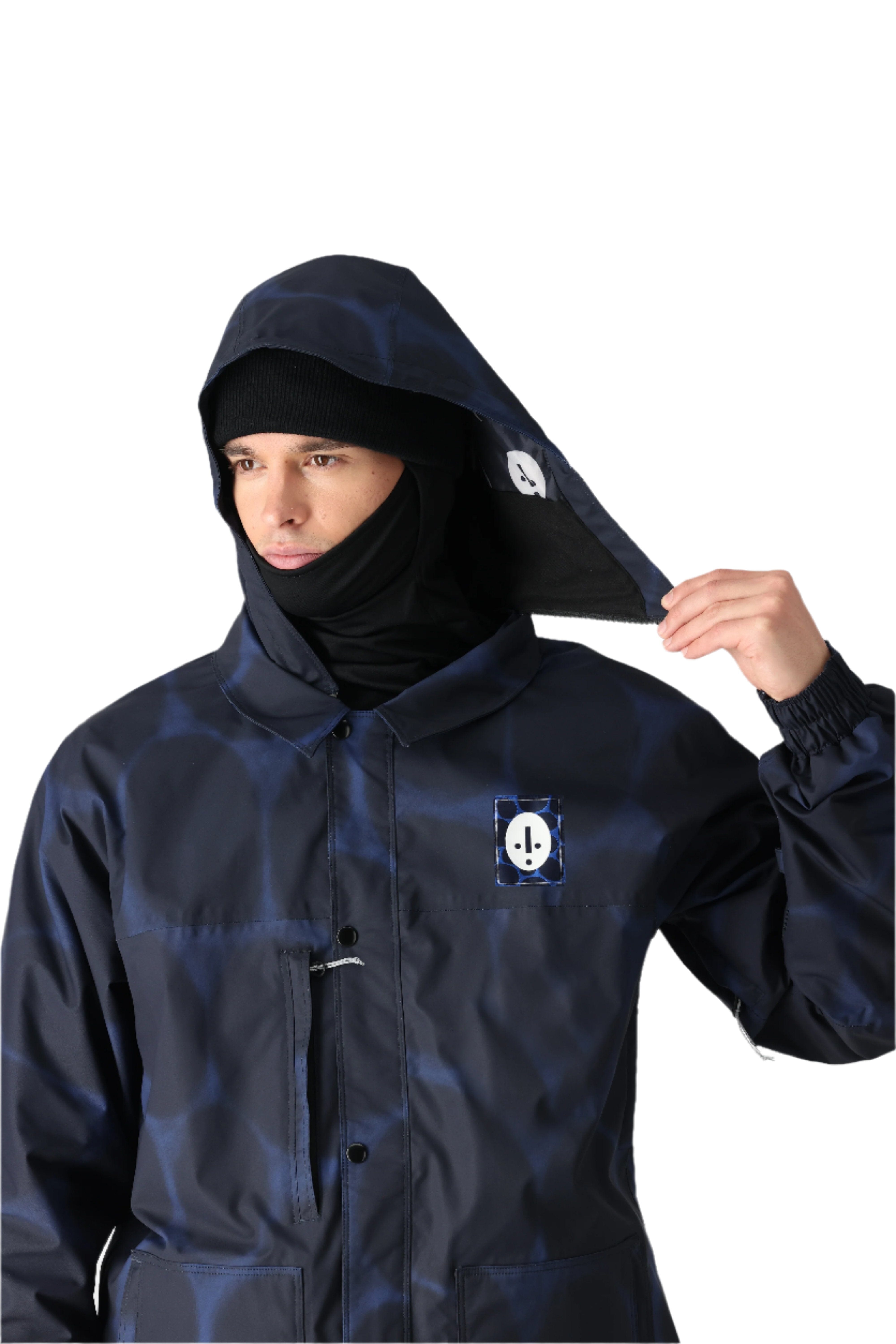 686 Dojo Snowboard Jacket Blue Airbrush 2025 – Freeride Boardshop