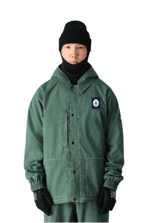 686 Dojo Jacket Forest Green Denim 2025 XL