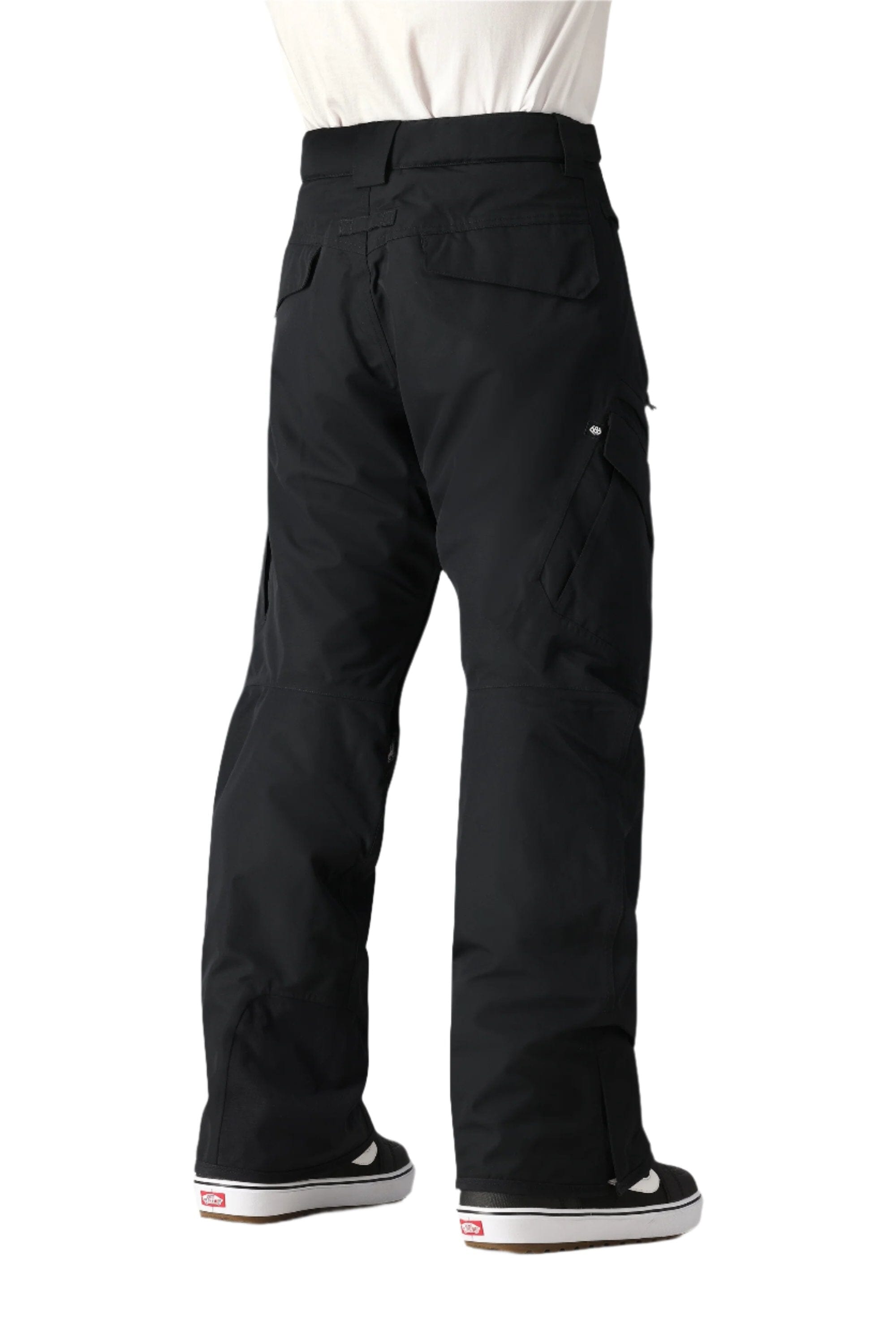 686 Smarty 3-In-1 Cargo-Short Snowboard Pants Black 2025