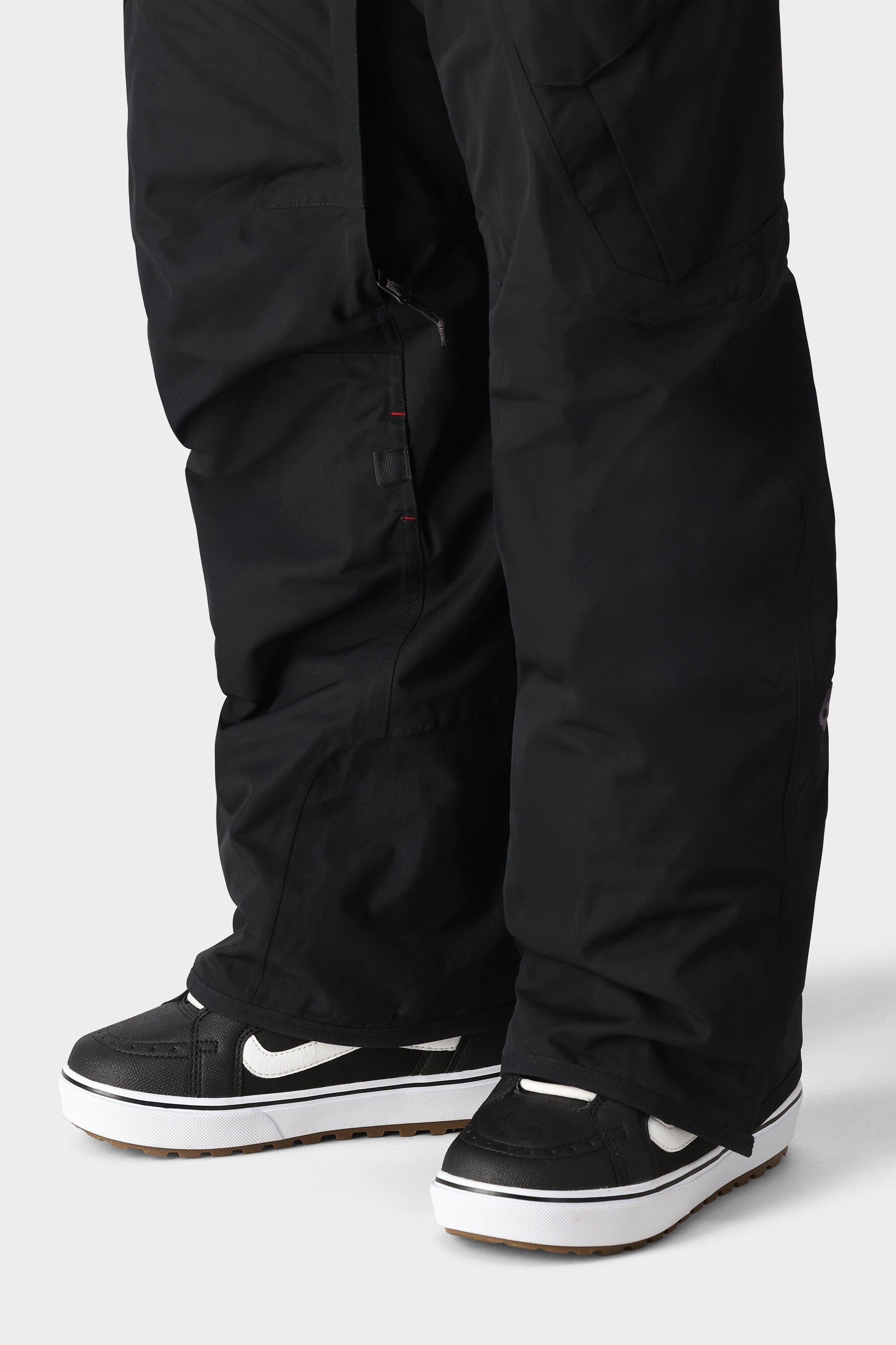 686 Smarty 3-In-1 Cargo-Short Snowboard Pants Black 2025