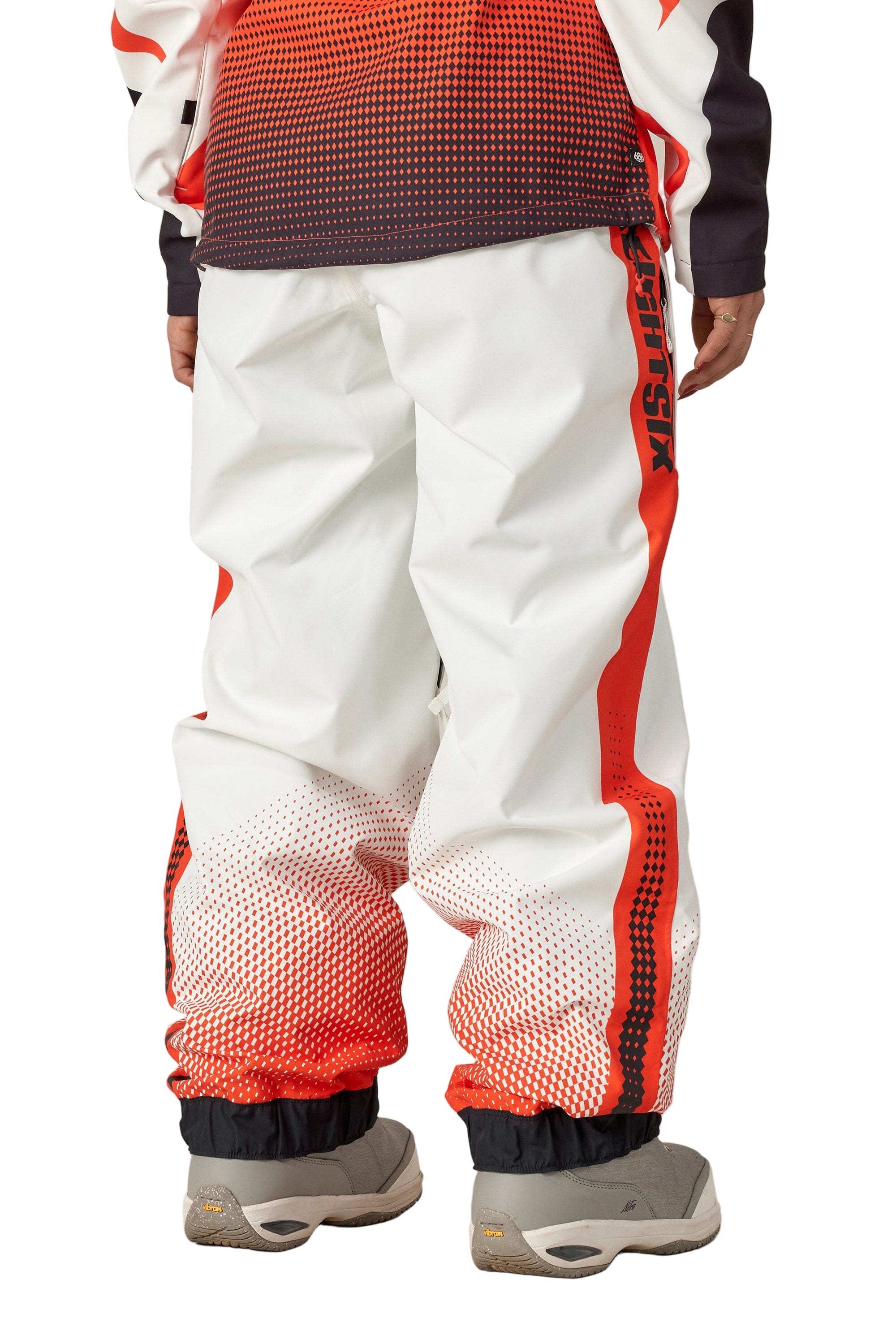 686 Women's Fox Racing Shell Snow Pants Fox Flare Colorblock 2026 Women's Snow Pants 686 