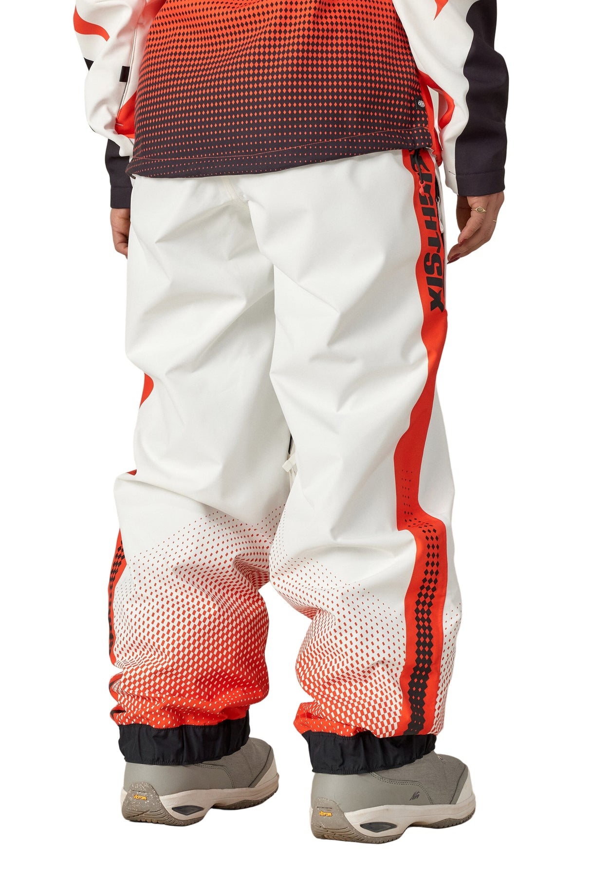 686 Women's Fox Racing Shell Snow Pants Fox Flare Colorblock 2026 Women's Snow Pants 686 