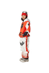 686 Women's Fox Racing Shell Snow Pants Fox Flare Colorblock 2026 Women's Snow Pants 686 