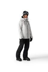 686 Women's Black Magic Insulated Bib Snowboard Pants Black Geo Jacquard 2025 Women's Snow Bib Pants 686 