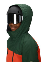 686 Youth Geo Insulated Snow Jacket Moss Green Colorblock 2026 Youth Snow Jackets 686 