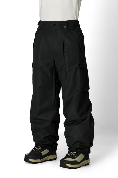 686 Essox Cargo Snow Pants Black 2027 Men's Snow Pants 686 