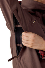 686 Women's Smarty 3-In-1 Spellbound Snow Jacket Peppercorn Dobby 2026 Women's Snow Jackets 686 