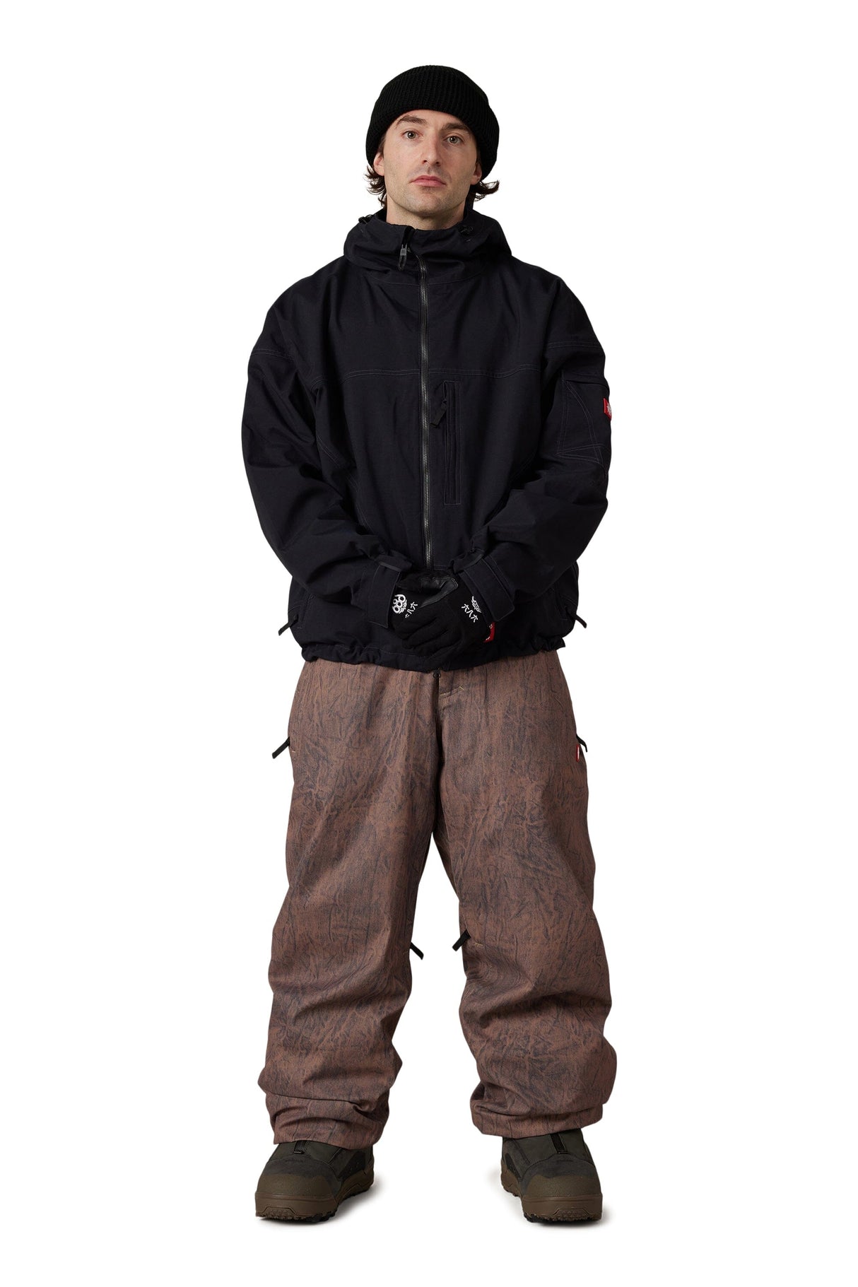 686 Dojo Shell Snow Jacket Black 2027 Men's Snow Jackets 686 