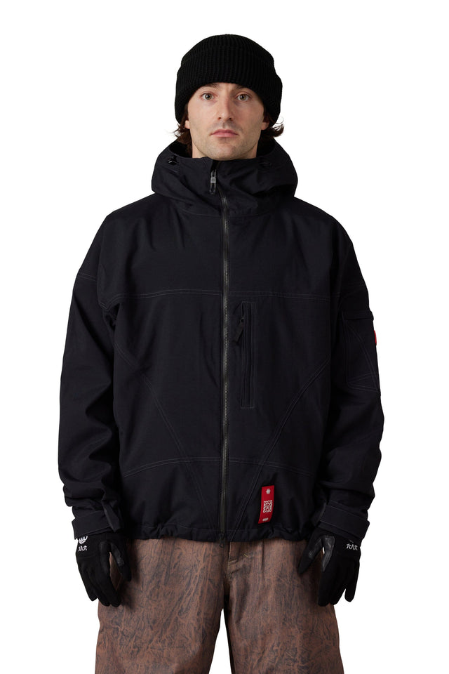 686 Dojo Shell Snow Jacket Black 2027 Men's Snow Jackets 686 