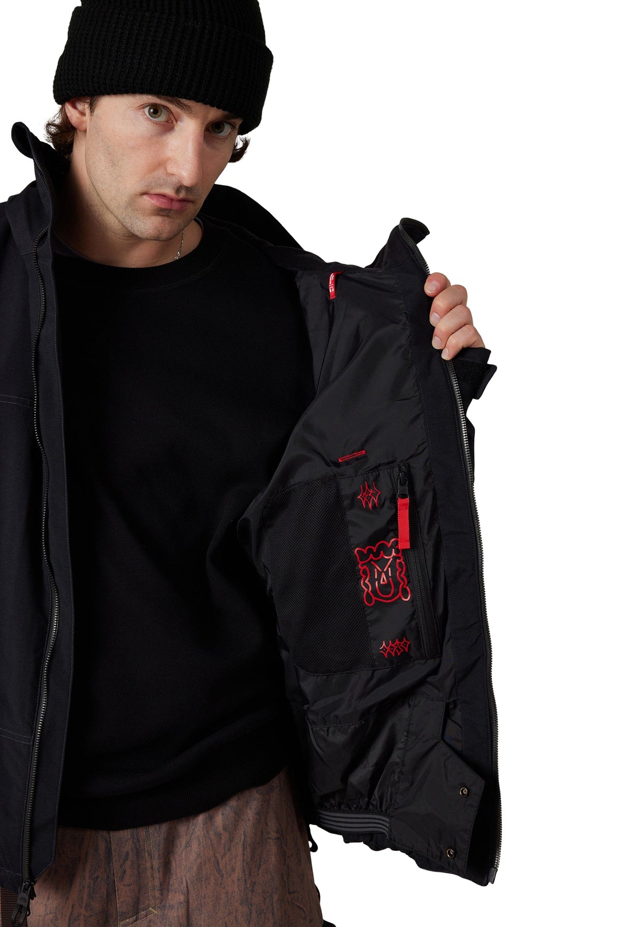 686 Dojo Shell Snow Jacket Black 2027 Men's Snow Jackets 686 