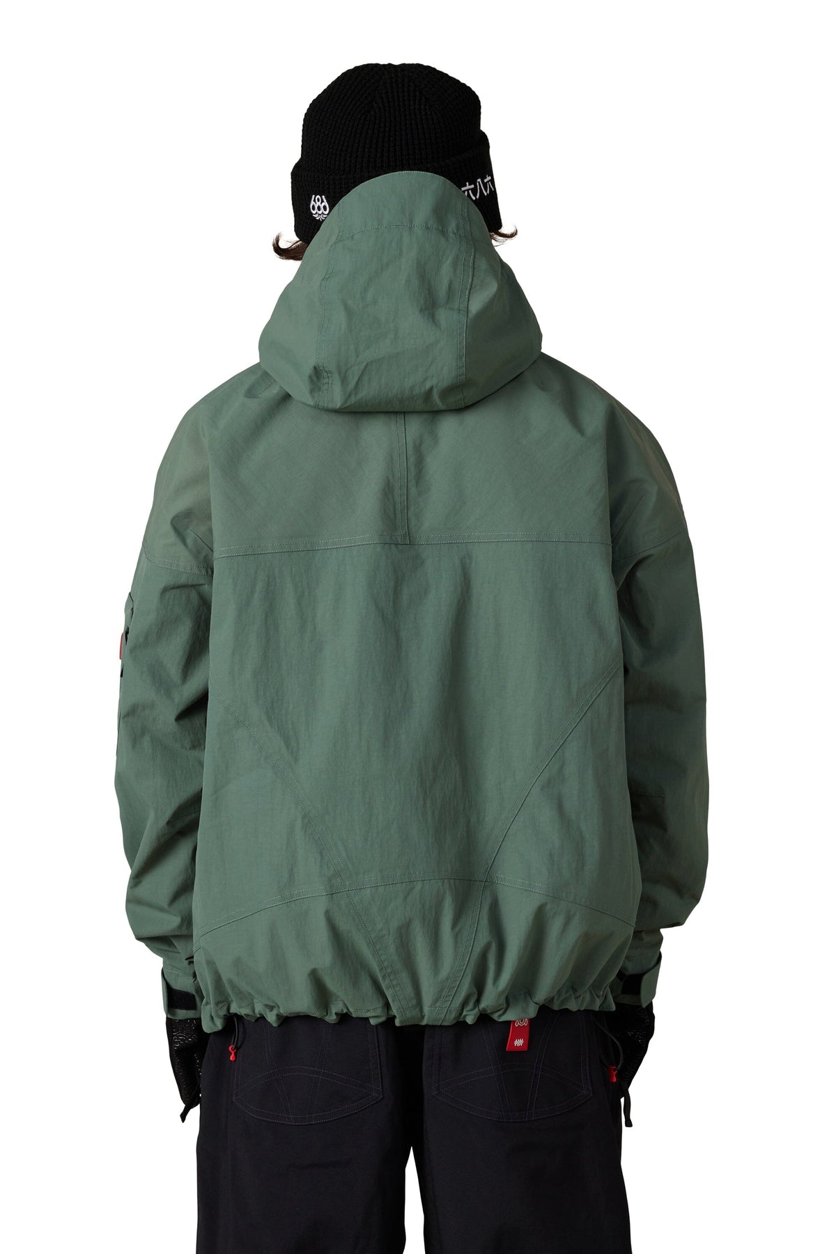 686 Dojo Shell Snow Jacket Faded Green Crinkle 2027 Men's Snow Jackets 686 