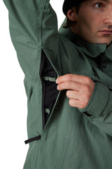 686 Dojo Shell Snow Jacket Faded Green Crinkle 2027 Men's Snow Jackets 686 