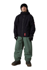 686 Dojo Shell Snow Pants Faded Green Crinkle 2027 Men's Snow Pants 686 
