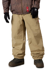 686 Dojo Shell Snow Pants Khaki Crinkle 2027 Men's Snow Pants 686 