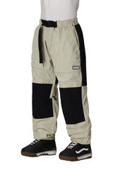 686 Ghost 2.5L Snowboard Pants Limestone Grid 2026 Men's Snow Pants 686 