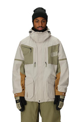 686 2001 Transfer Snowboard Jacket Limestone Colorblock 2026 Men's Snow Jackets 686 