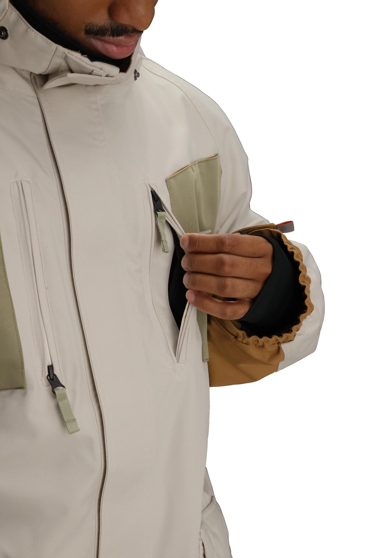 686 2001 Transfer Snowboard Jacket Limestone Colorblock 2026 Men's Snow Jackets 686 