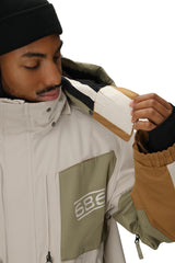 686 2001 Transfer Snowboard Jacket Limestone Colorblock 2026 Men's Snow Jackets 686 