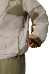 686 2001 Transfer Snowboard Jacket Limestone Colorblock 2026 Men's Snow Jackets 686 