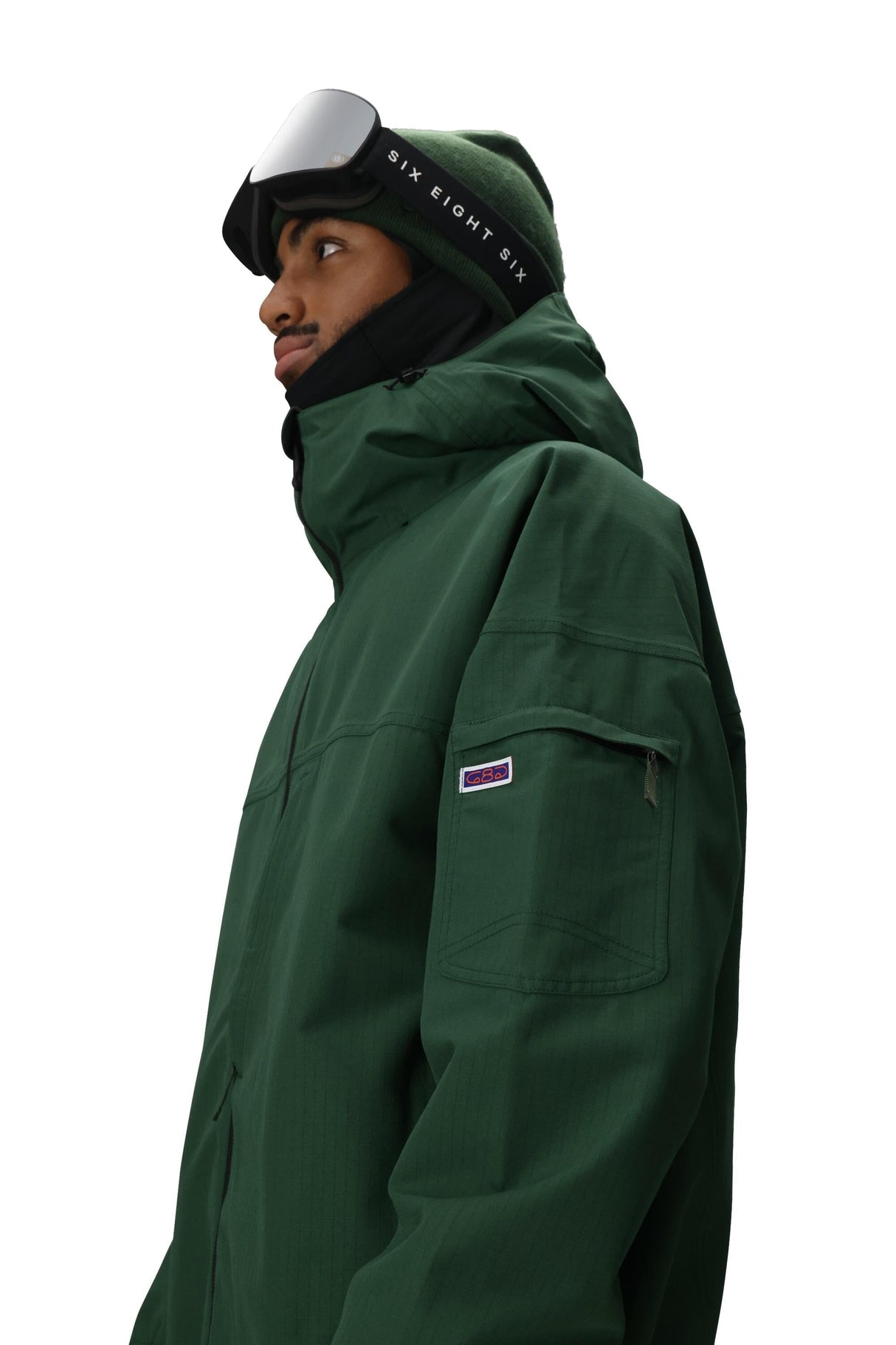 686 Dojo Snow Jacket Moss Green Ripstop 2026 Men's Snow Jackets 686 