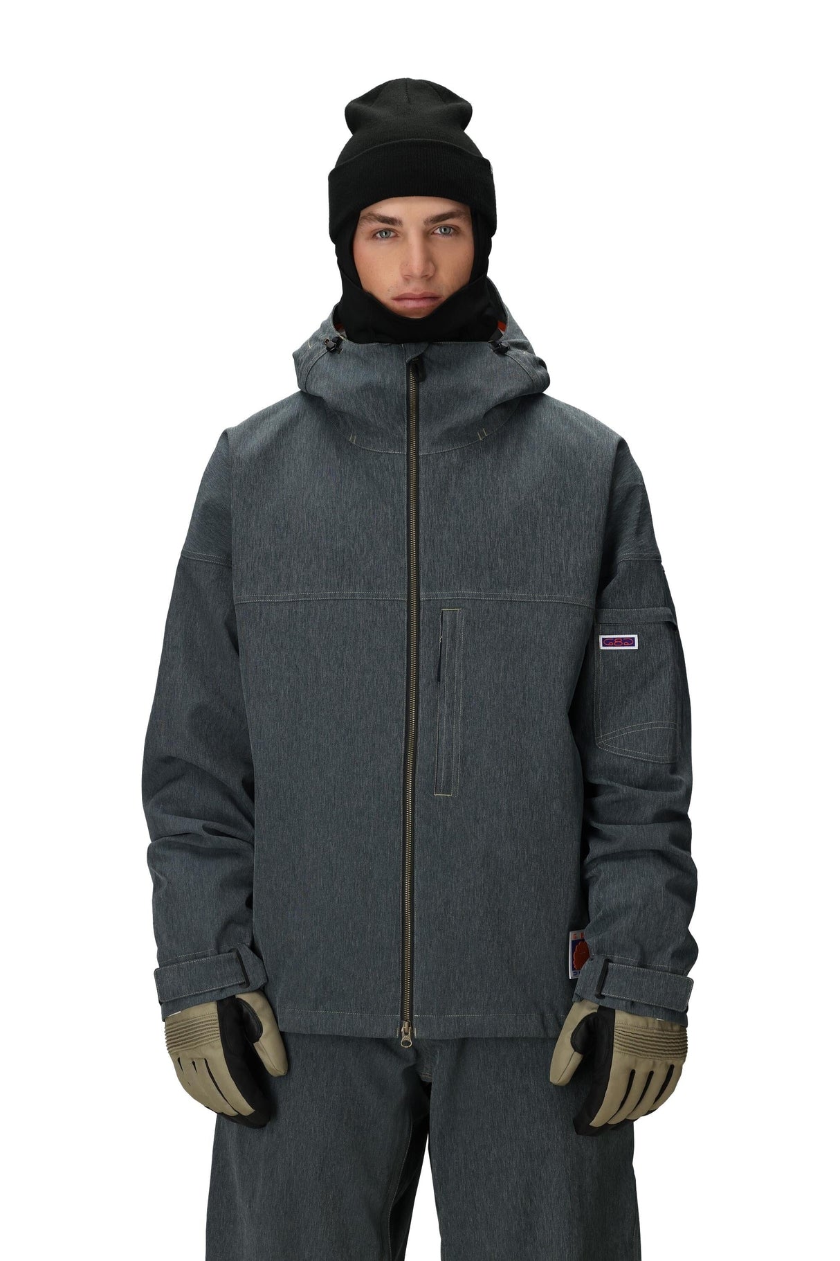 686 Dojo Snowboard Jacket Navy Denim 2026 Men's Snow Jackets 686 