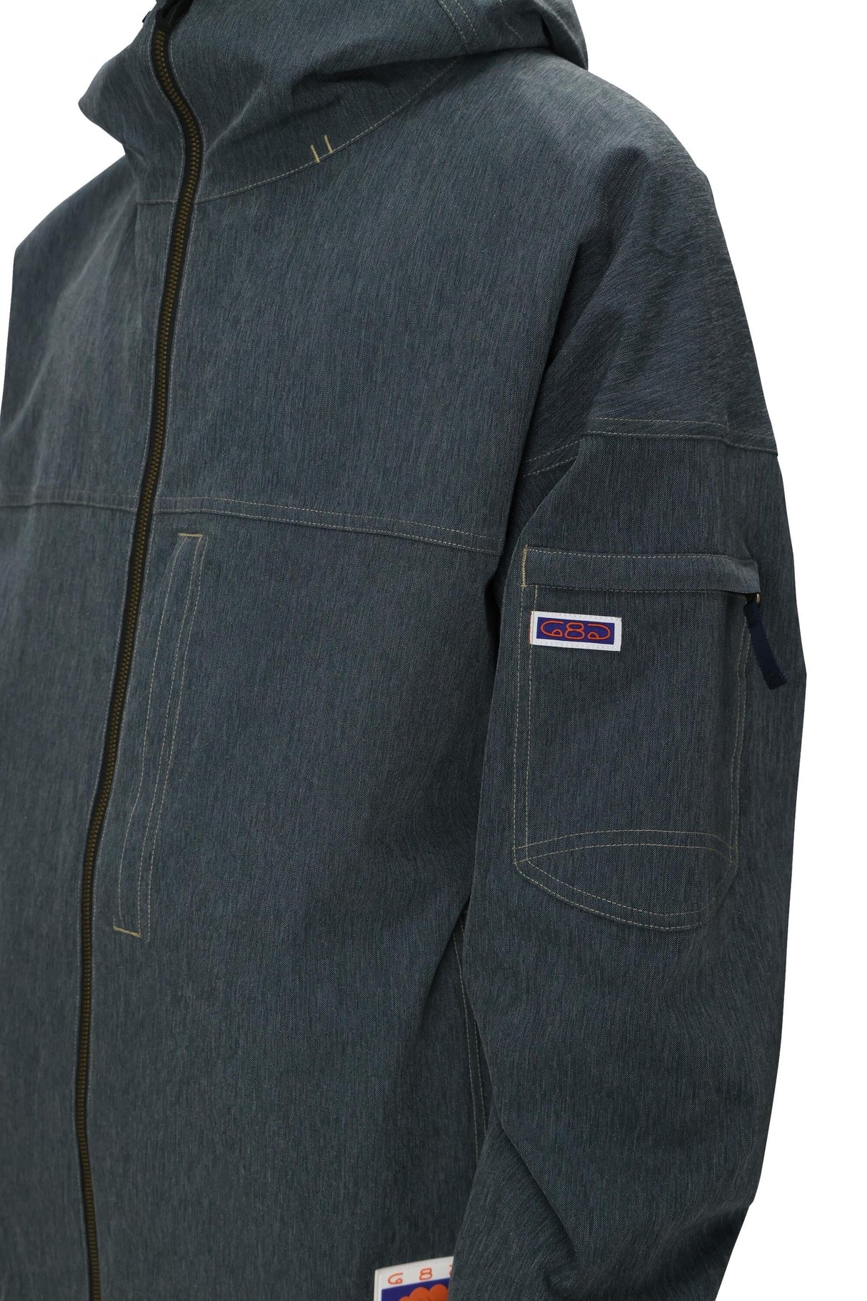 686 Dojo Snowboard Jacket Navy Denim 2026 Men's Snow Jackets 686 