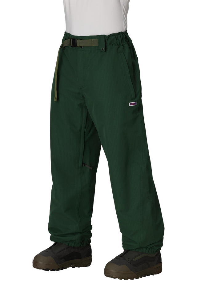 686 Dojo Snow Pants Moss Green Ripstop 2026 Men's Snow Pants 686 