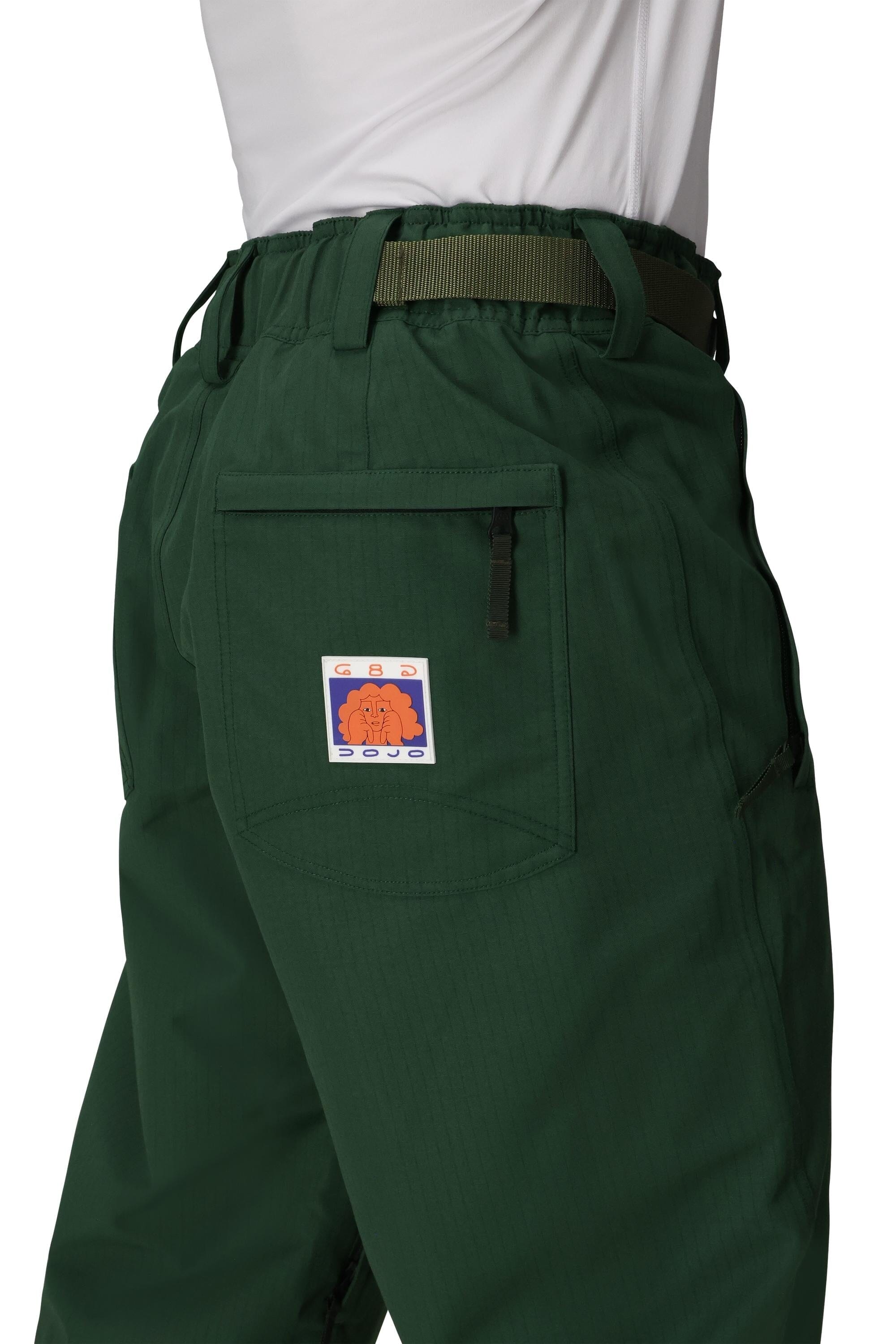 686 Dojo Snow Pants Moss Green Ripstop 2026 – Freeride Boardshop