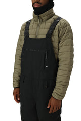 686 Hot Lap Insulated Snowboard Bib Pants Black 2026 Men's Snow Bib Pants 686 