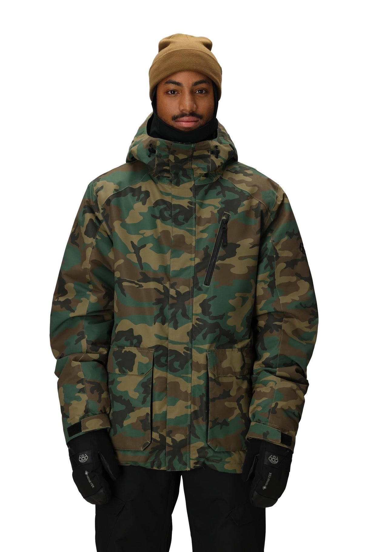 686 Nightline Insulated Snowboard Jacket Camo 2026 Men's Snow Jackets 686 