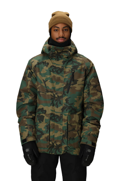 686 Nightline Insulated Snowboard Jacket Camo 2026 Men's Snow Jackets 686 
