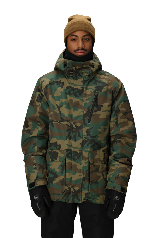 686 Nightline Insulated Snowboard Jacket Camo 2026 Men's Snow Jackets 686 