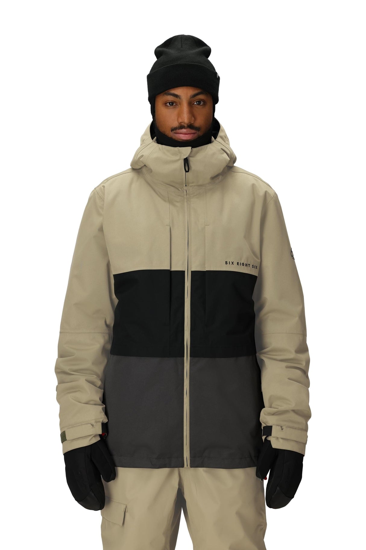 686 Smarty 3-In-1 Form Snow Jacket Sage Colorblock 2026 Men's Snow Jackets 686 