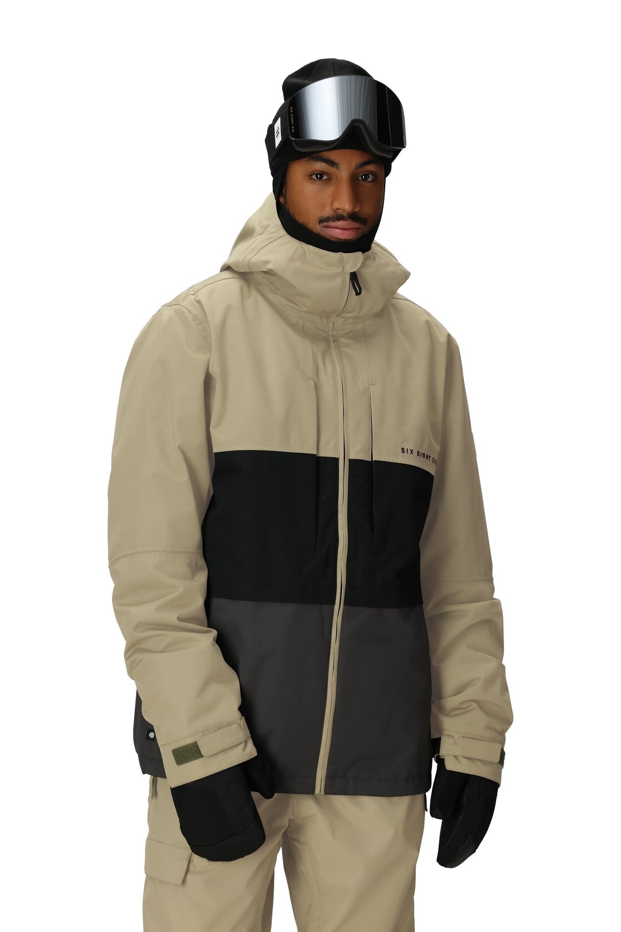 686 Smarty 3-In-1 Form Snow Jacket Sage Colorblock 2026 Men's Snow Jackets 686 