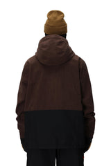 686 Ghost 2.5L Anorak Snow Jacket Coffee Corduroy 2026 Men's Snow Jackets 686 