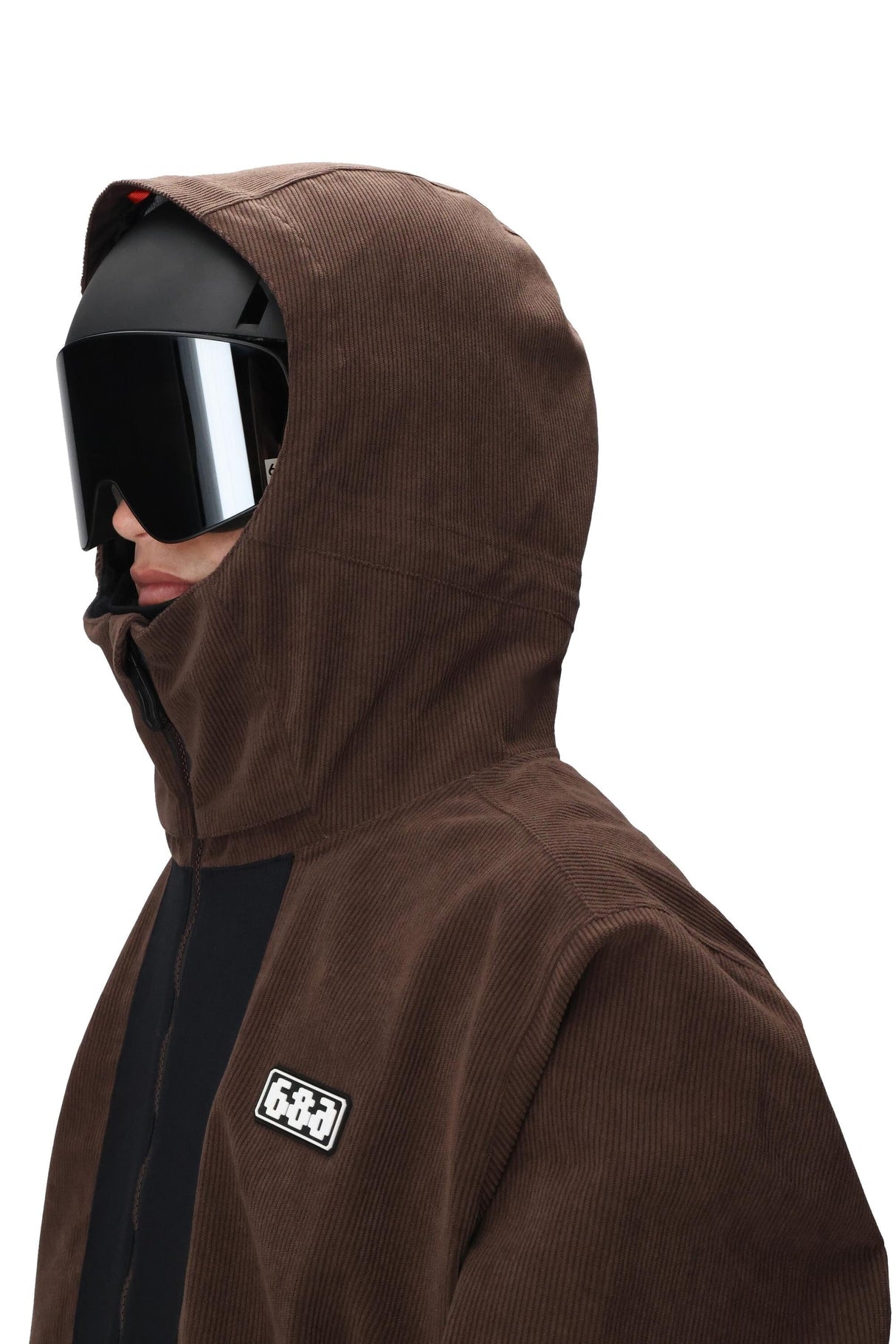 686 Ghost 2.5L Anorak Snow Jacket Coffee Corduroy 2026 Men's Snow Jackets 686 