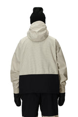 686 Ghost 2.5L Anorak Snowboard Jacket Limestone Ripstop 2026 Men's Snow Jackets 686 