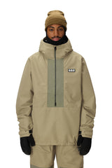 686 Ghost 2.5L Anorak Snowboard Jacket Sage Ripstop 2026 Men's Snow Jackets 686 