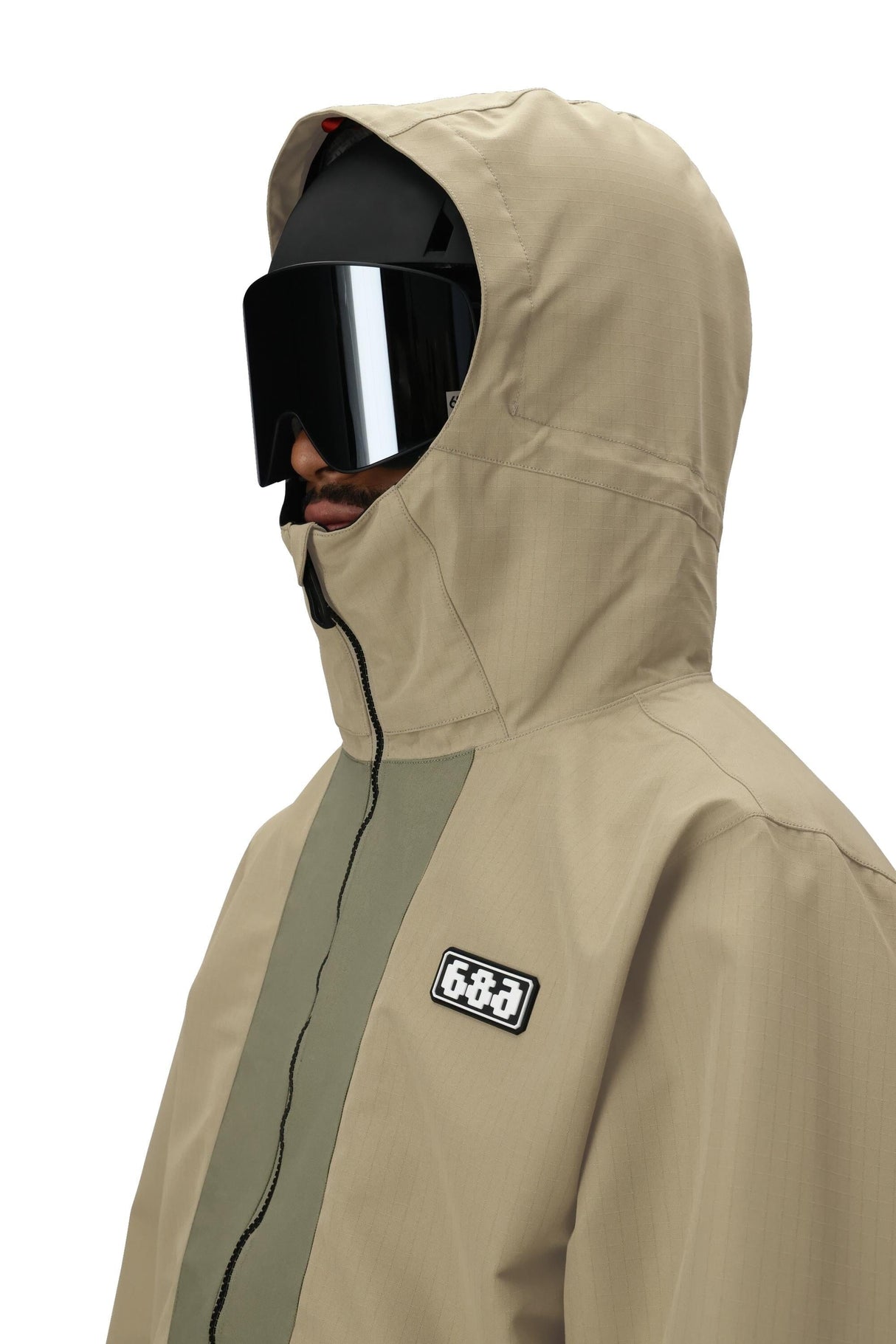 686 Ghost 2.5L Anorak Snowboard Jacket Sage Ripstop 2026 Men's Snow Jackets 686 