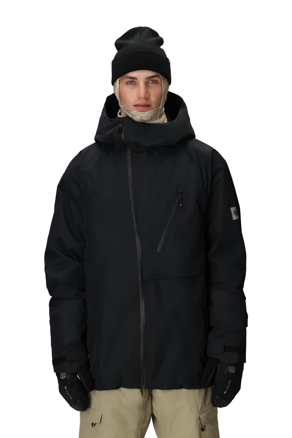 686 Hydra Thermagraph Snow Jacket Black 2027 Men's Snow Jackets 686 