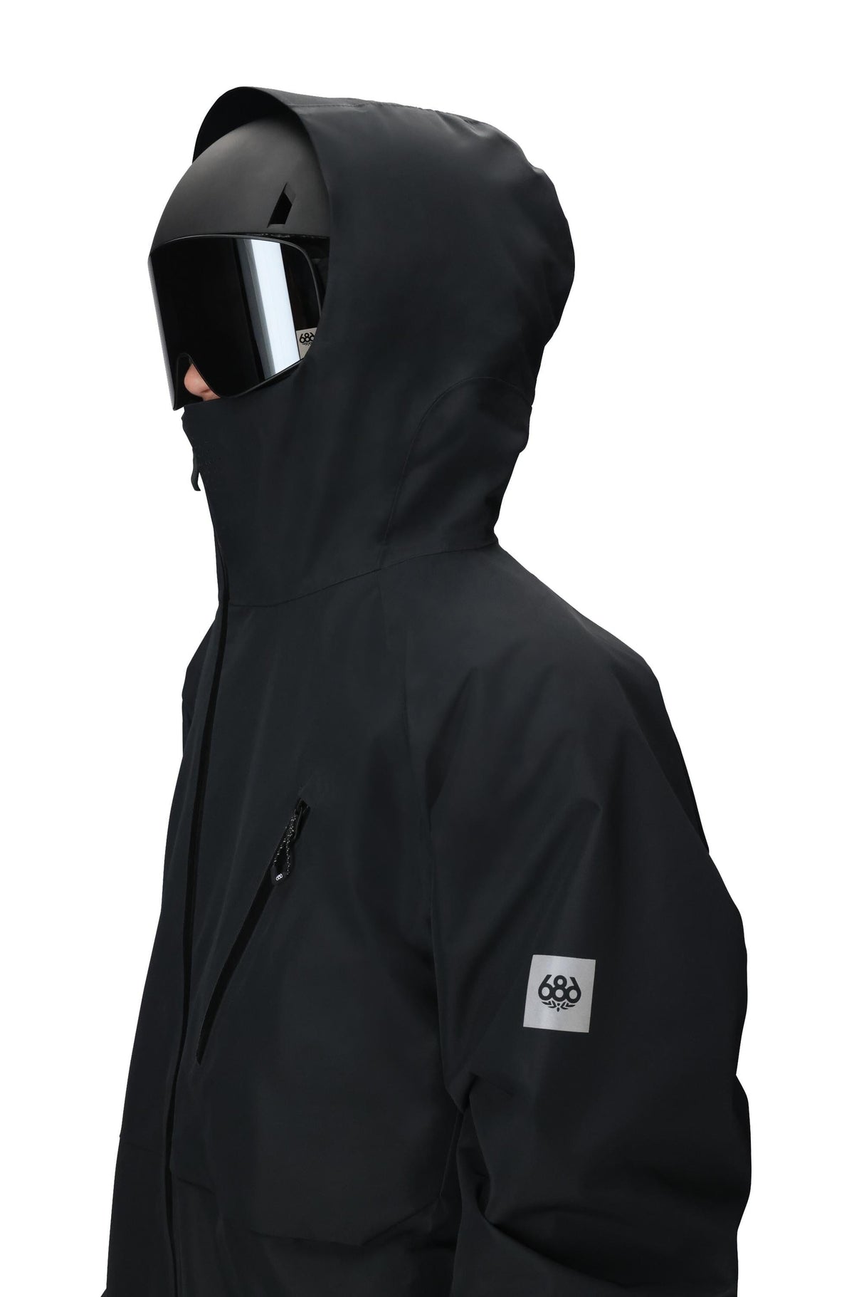 686 Hydra Thermagraph Snowboard Jacket Black 2026 Men's Snow Jackets 686 