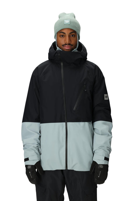 686 Hydra Thermagraph Snow Jacket Dusty Marine Colorblock 2026 Men's Snow Jackets 686 