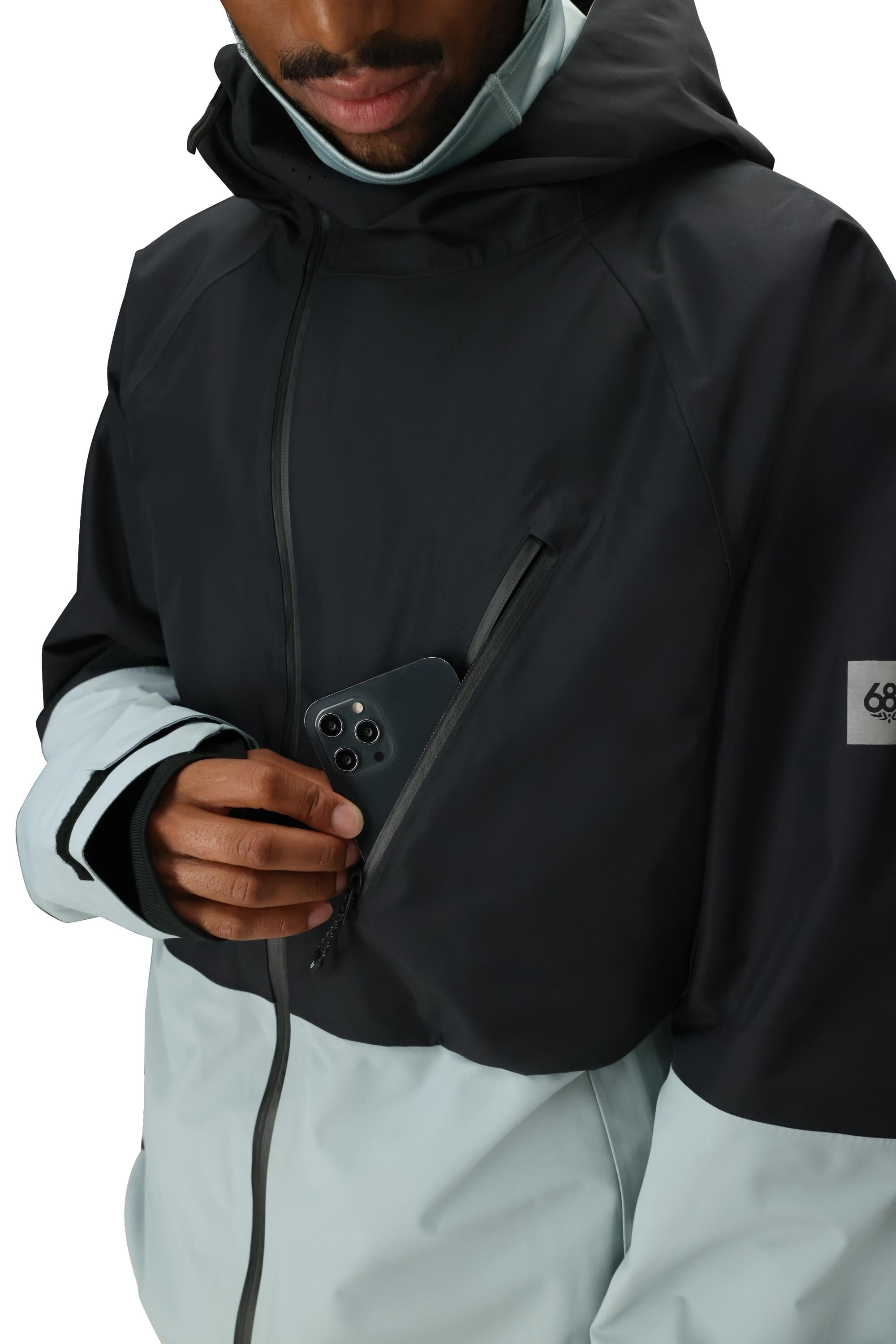 686 Hydra Thermagraph Snow Jacket Dusty Marine Colorblock 2026