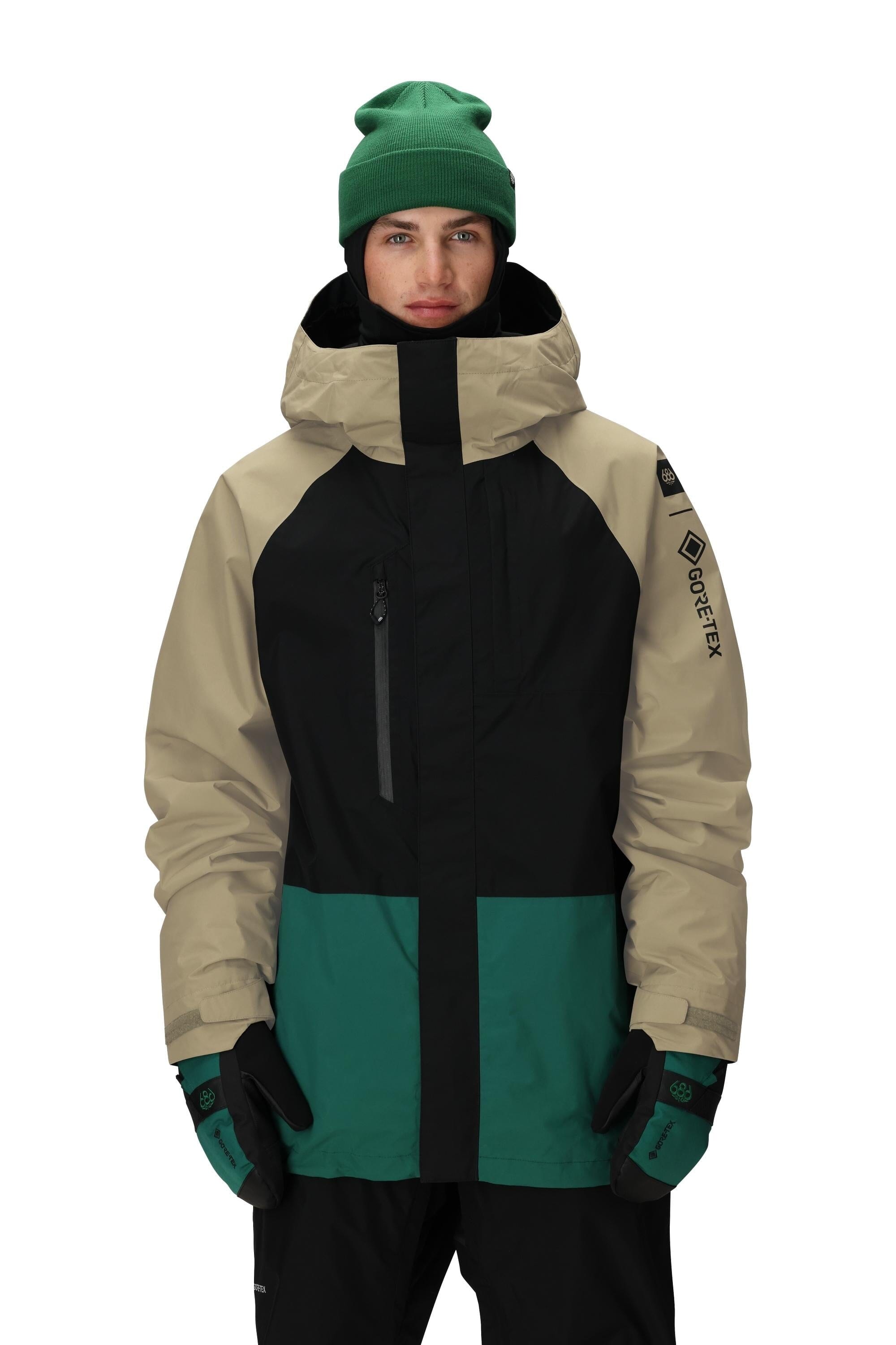 686 GORE-TEX Core Shell Snow Jacket Sage Colorblock 2026