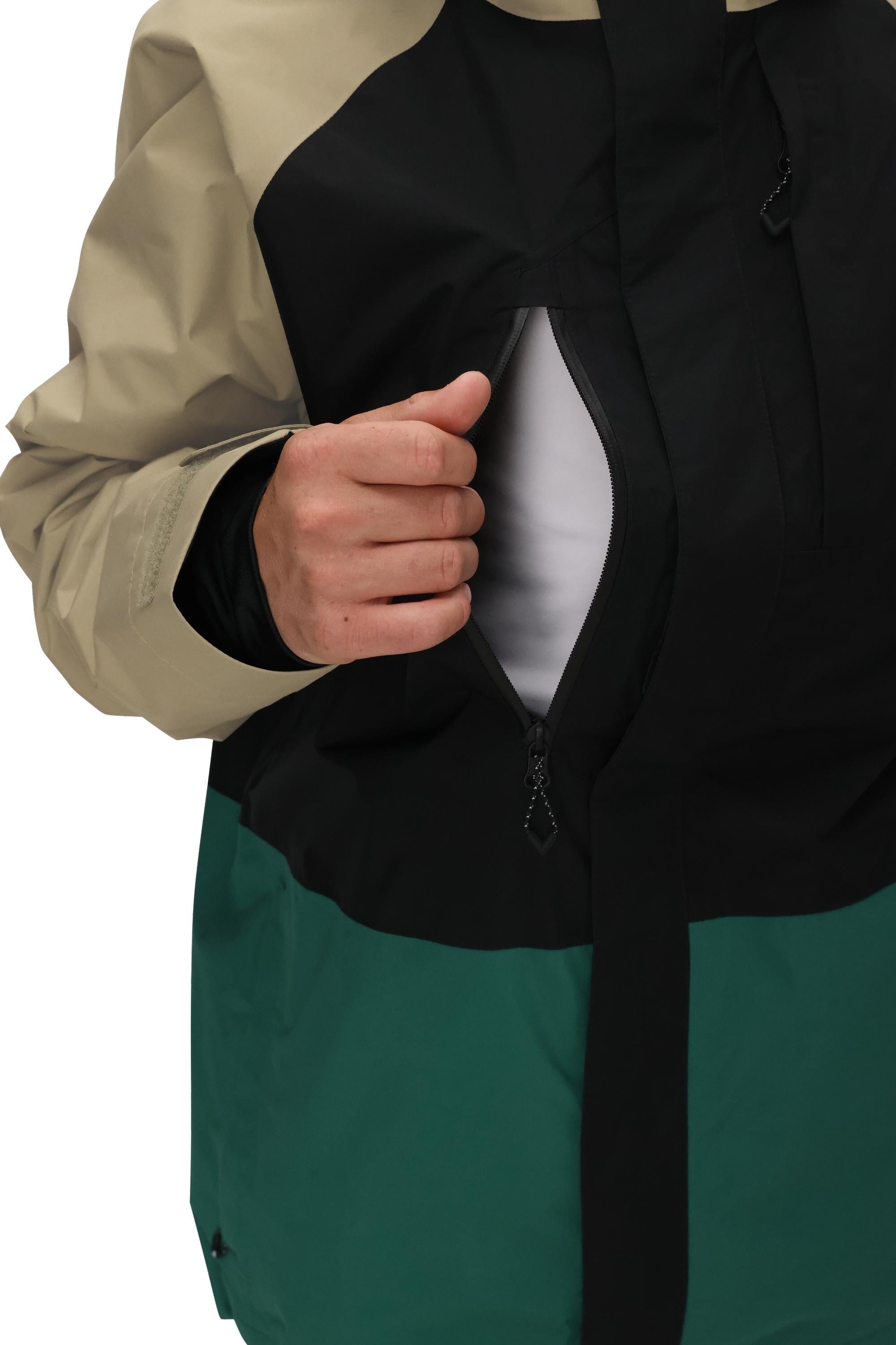 686 GORE-TEX Core Shell Snow Jacket Sage Colorblock 2026